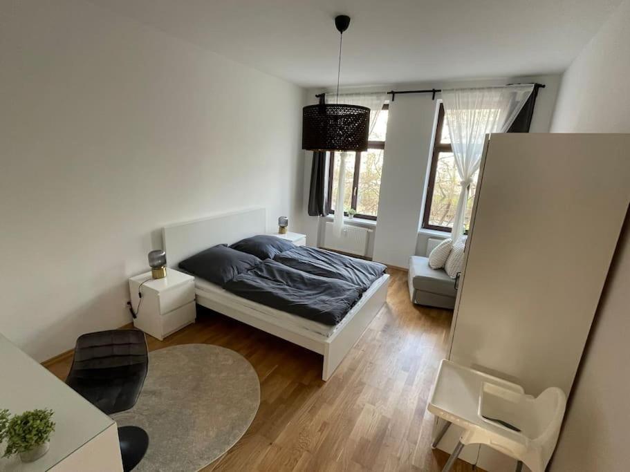 #Attraktive Altbauwohnung Im Leipziger Zentrum 1 Og Links Buitenkant foto