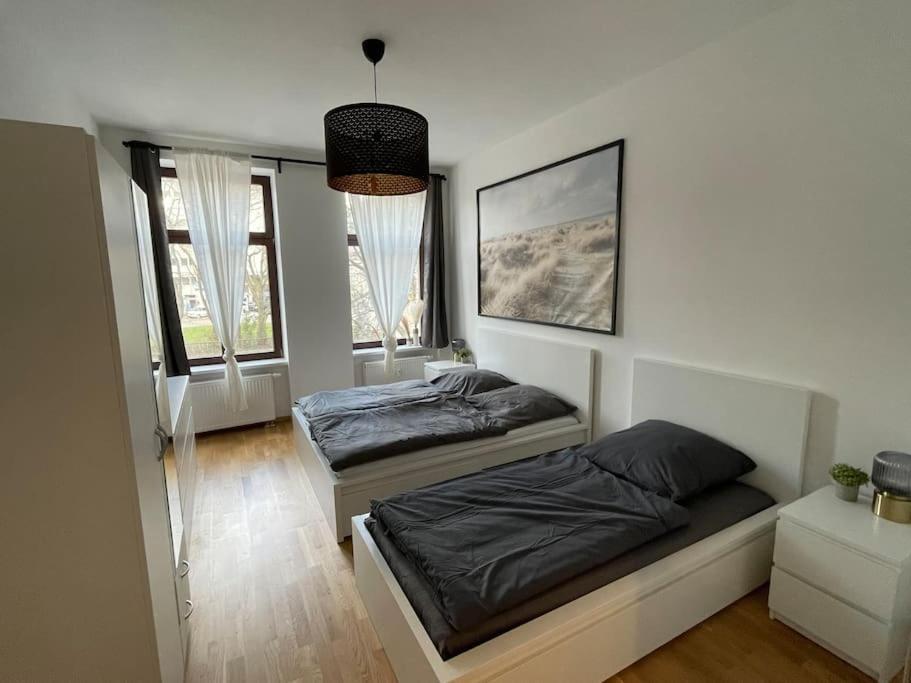 #Attraktive Altbauwohnung Im Leipziger Zentrum 1 Og Links Buitenkant foto